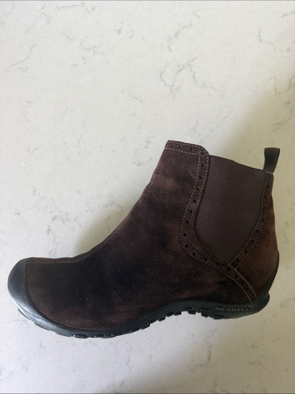 Merrell Chocolate Brown Suede Waterproof Boot